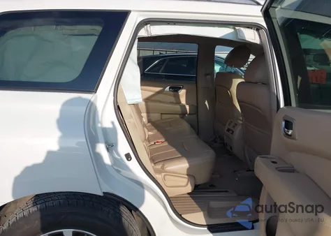 2014 Nissan Pathfinder Sl z USA, uszkodzony, nr VIN 5N1AR2MN4EC708751